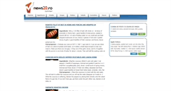 Desktop Screenshot of culinar.news20.ro